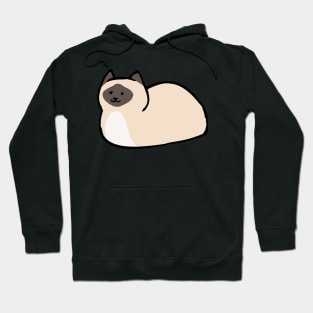 Siamese Cat Loaf Hoodie